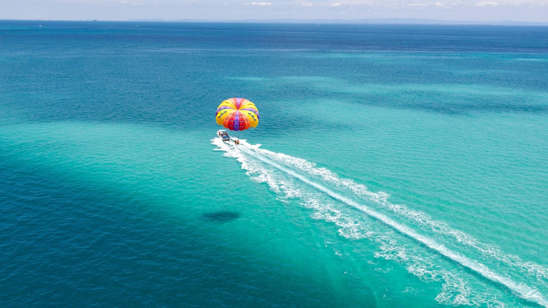 Parasail manufacturing process showing premium materials and safety controls